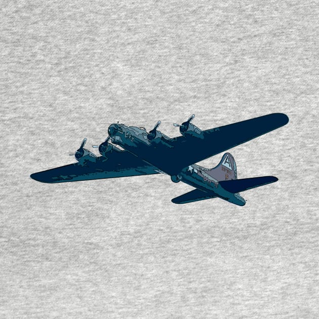 B-17 Bomber Airplane by media319